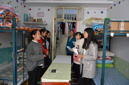 球盟会顺利开展新生“绿色家园”宿舍评比活动