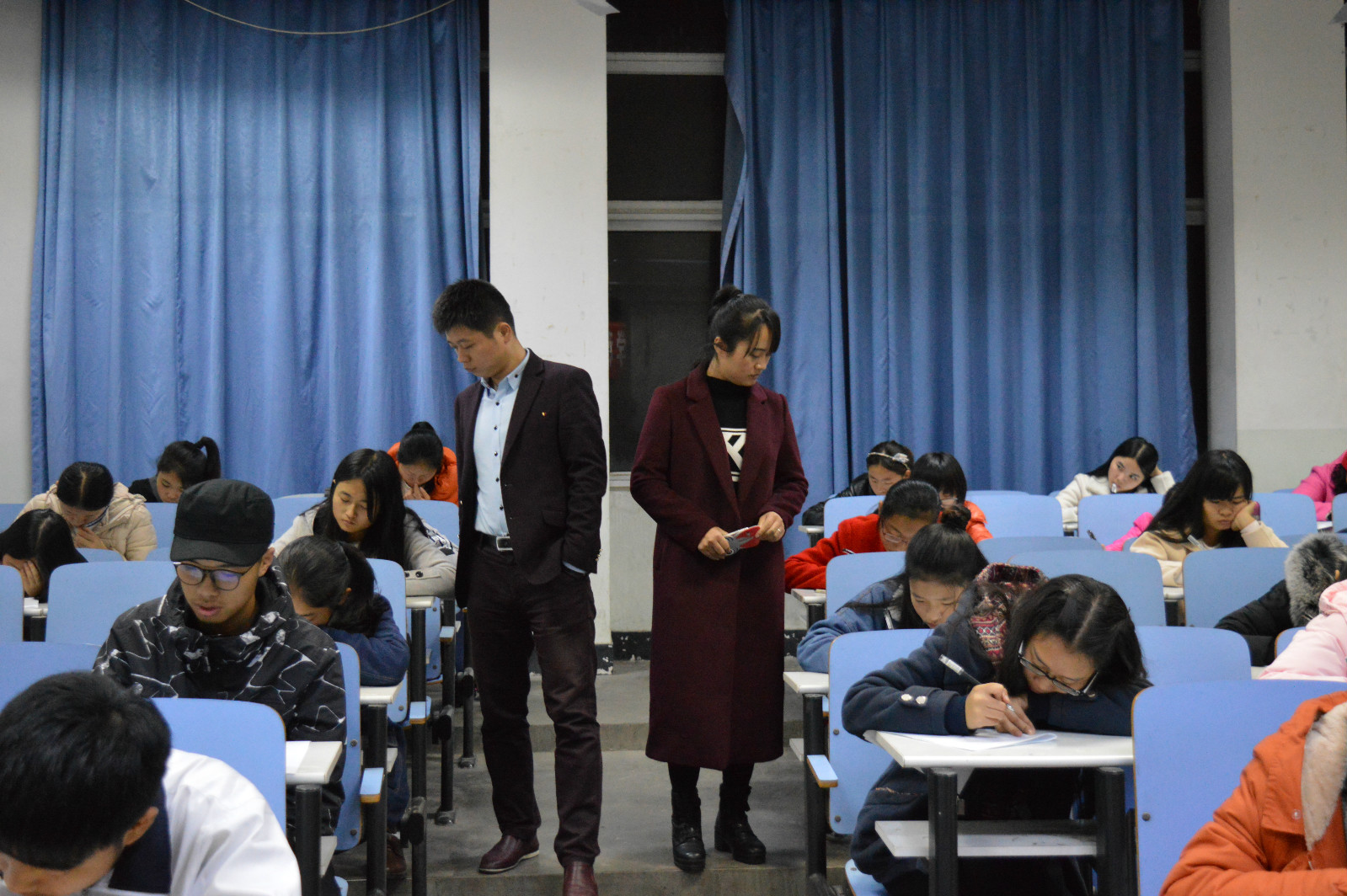 球盟会举行2016级校规校纪考试