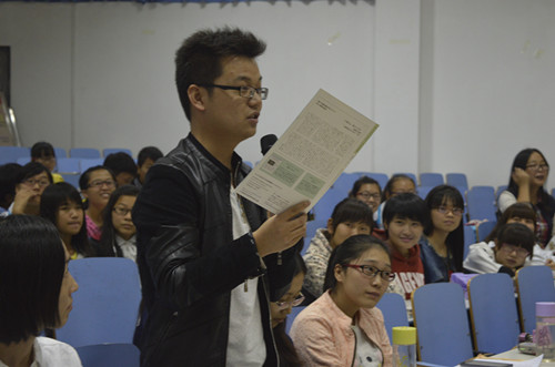 球盟会举办 “人与朱鹮和谐共存”讲座