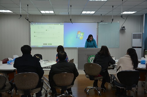 球盟会举办“混合式教学背景下的网络空间建设”教学沙龙活动